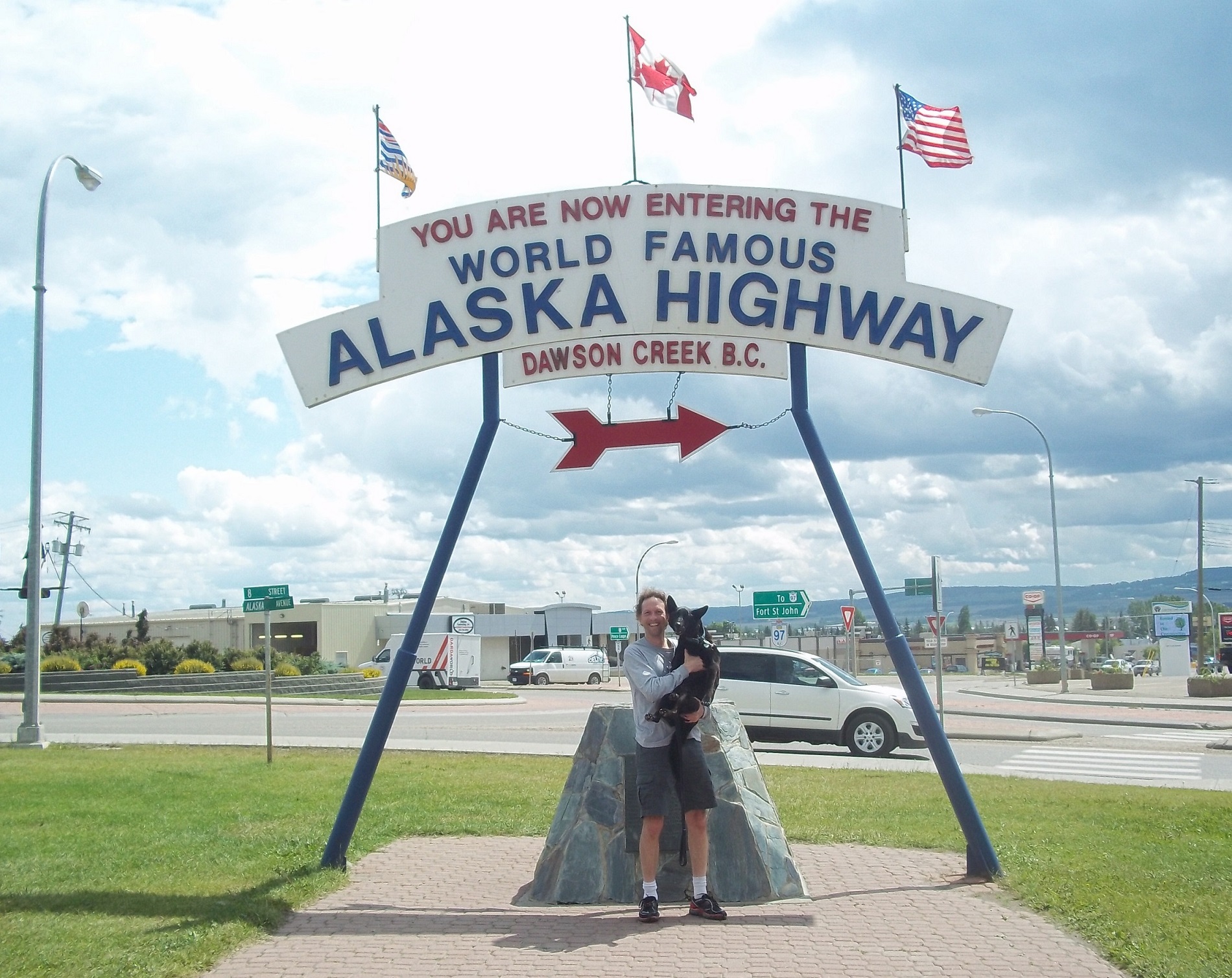 lance oscar alaska highway dawson creek