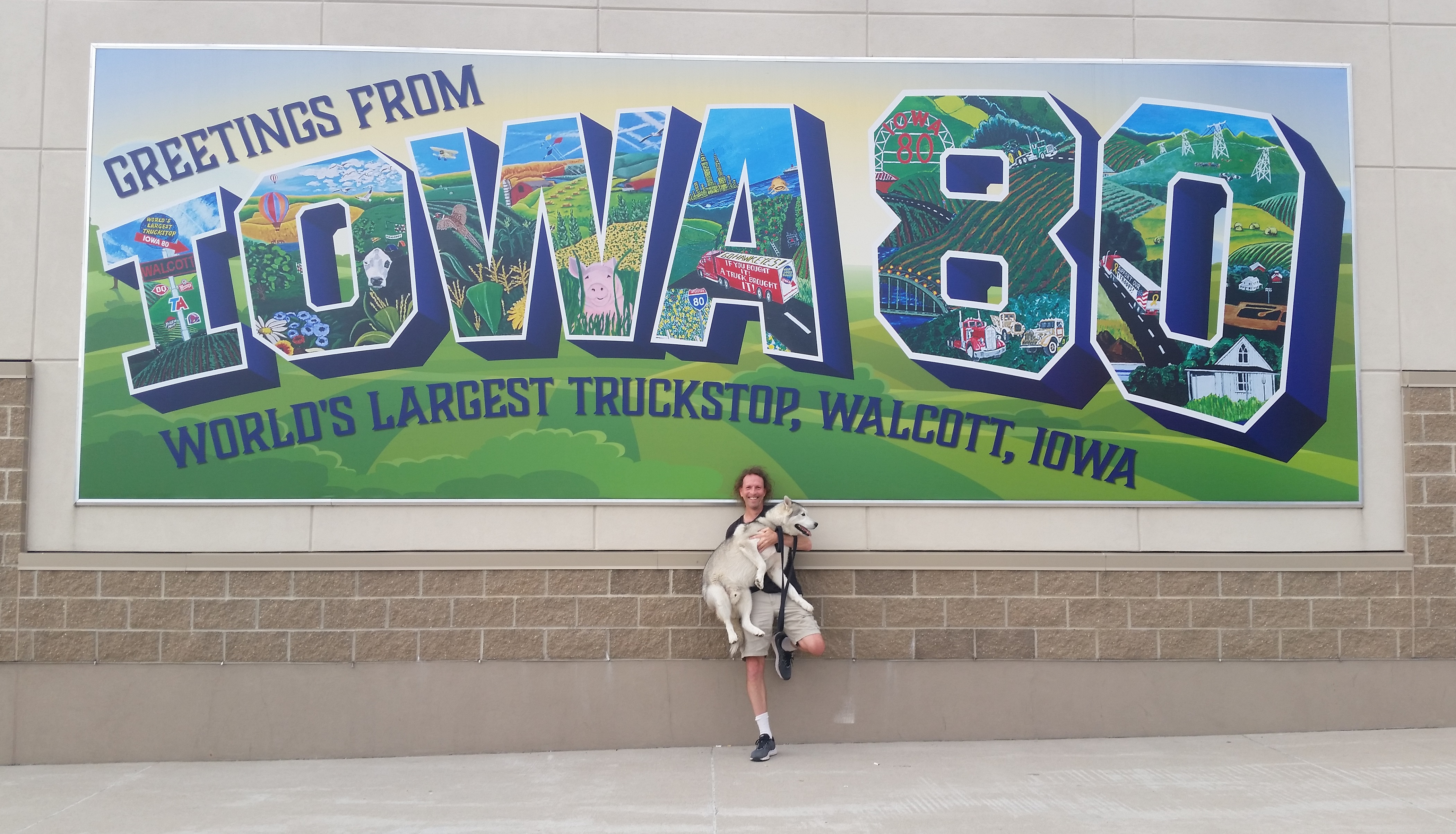 Iowa rest stop I-80