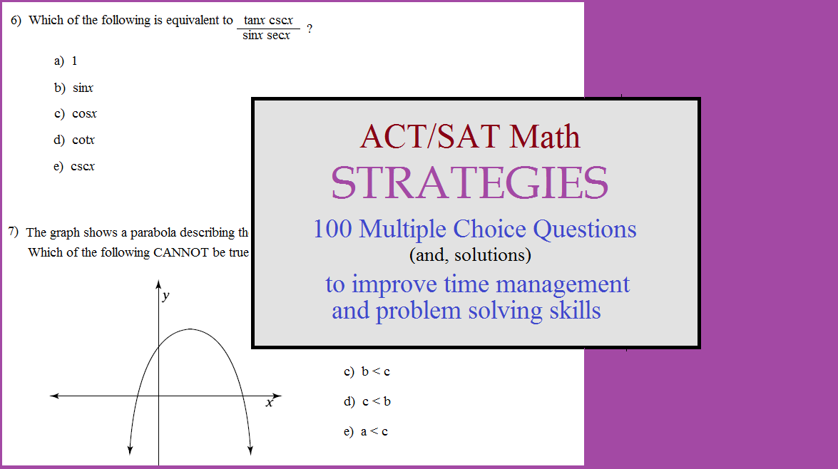 ACT SAT test prep strategies