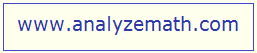 analyzemath emblem for link to mathplane