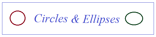 conics I circles and ellipses