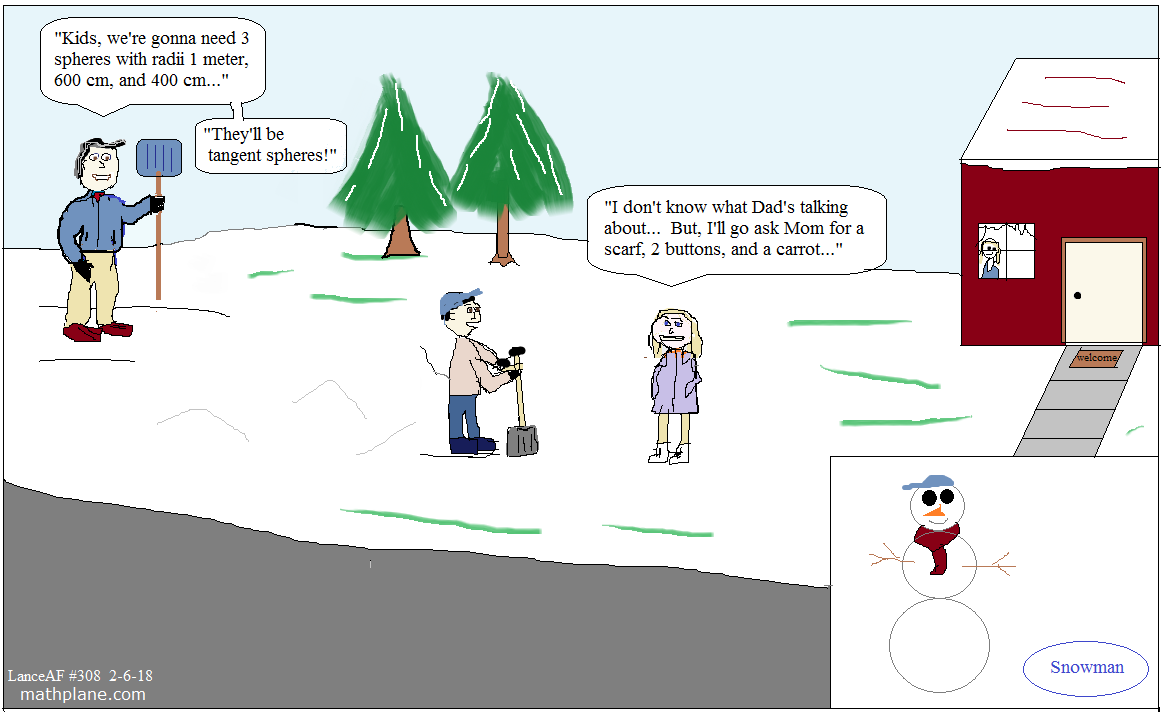 math comic 308 building snowman