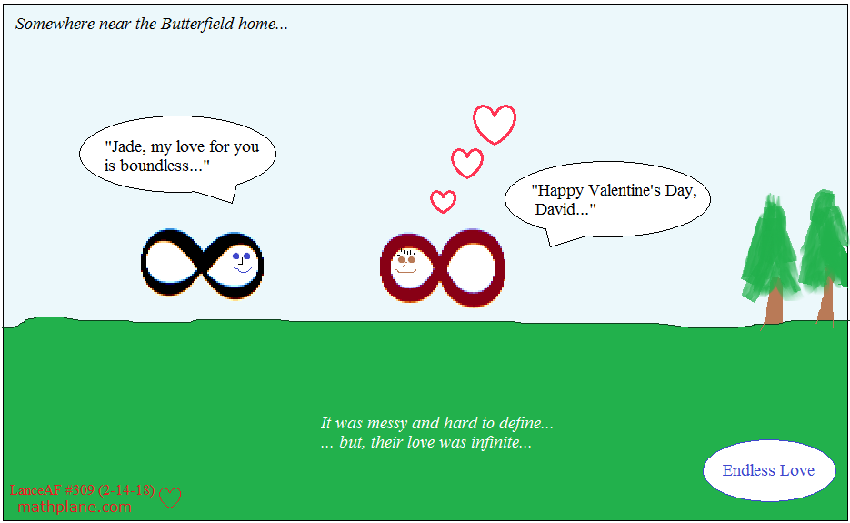 math comic 309 endless love