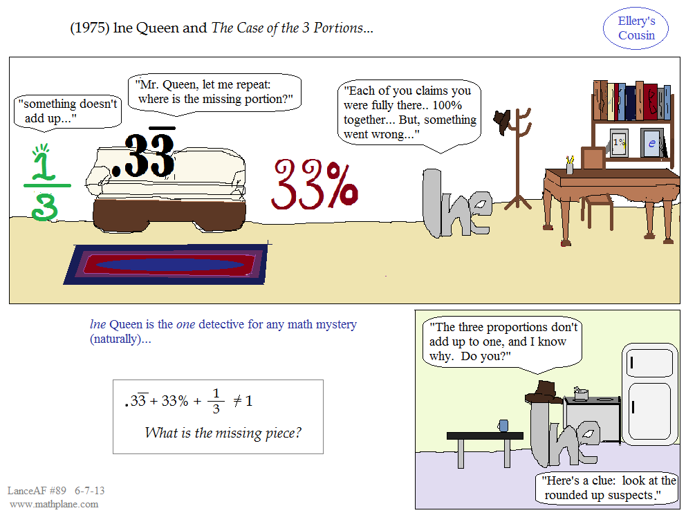 math comic 89 ellery cousin