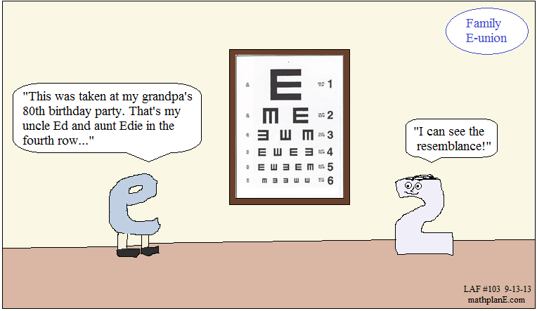 math comic 103 family eunion