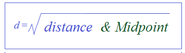 mathplane midpoint and distance gate