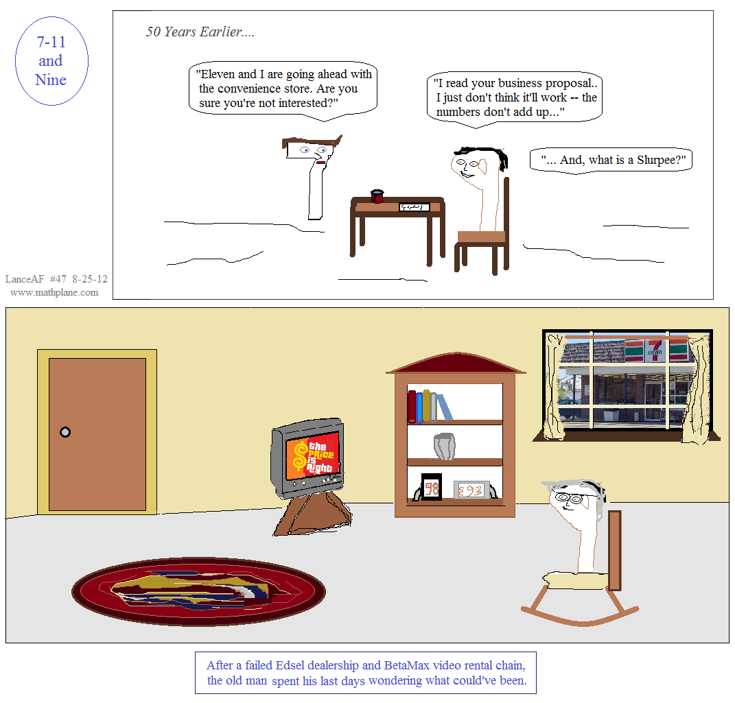 webcomic 47 missed opportunity 7-11 and nine