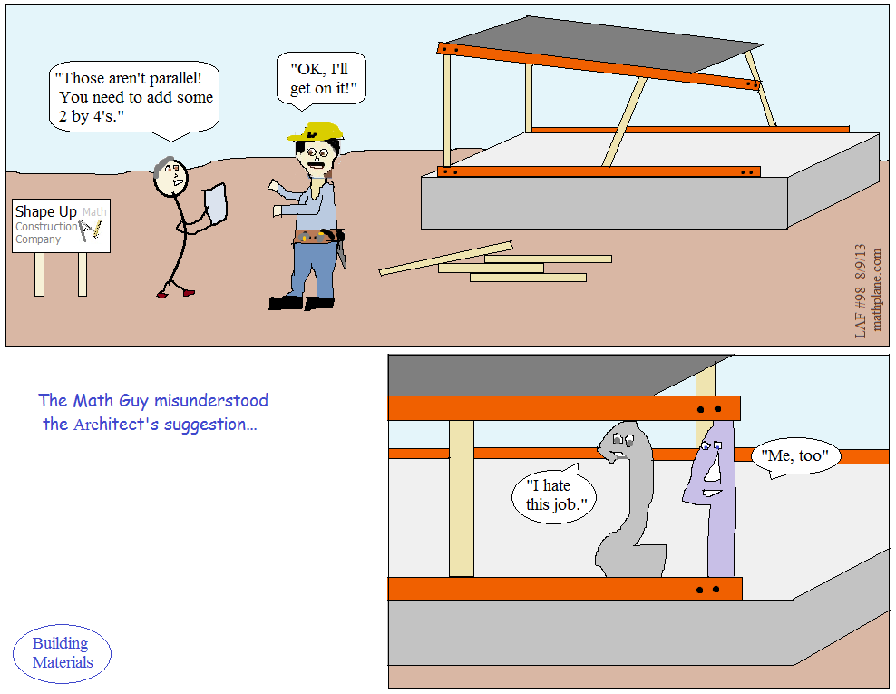 webcomic 98 math construction 2 by 4 architect